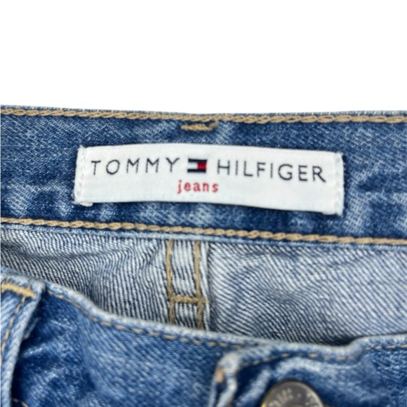 Tommy Hilfiger Cropped Boyfriend jeans 2002 Sz 8 - Picture 4 of 9